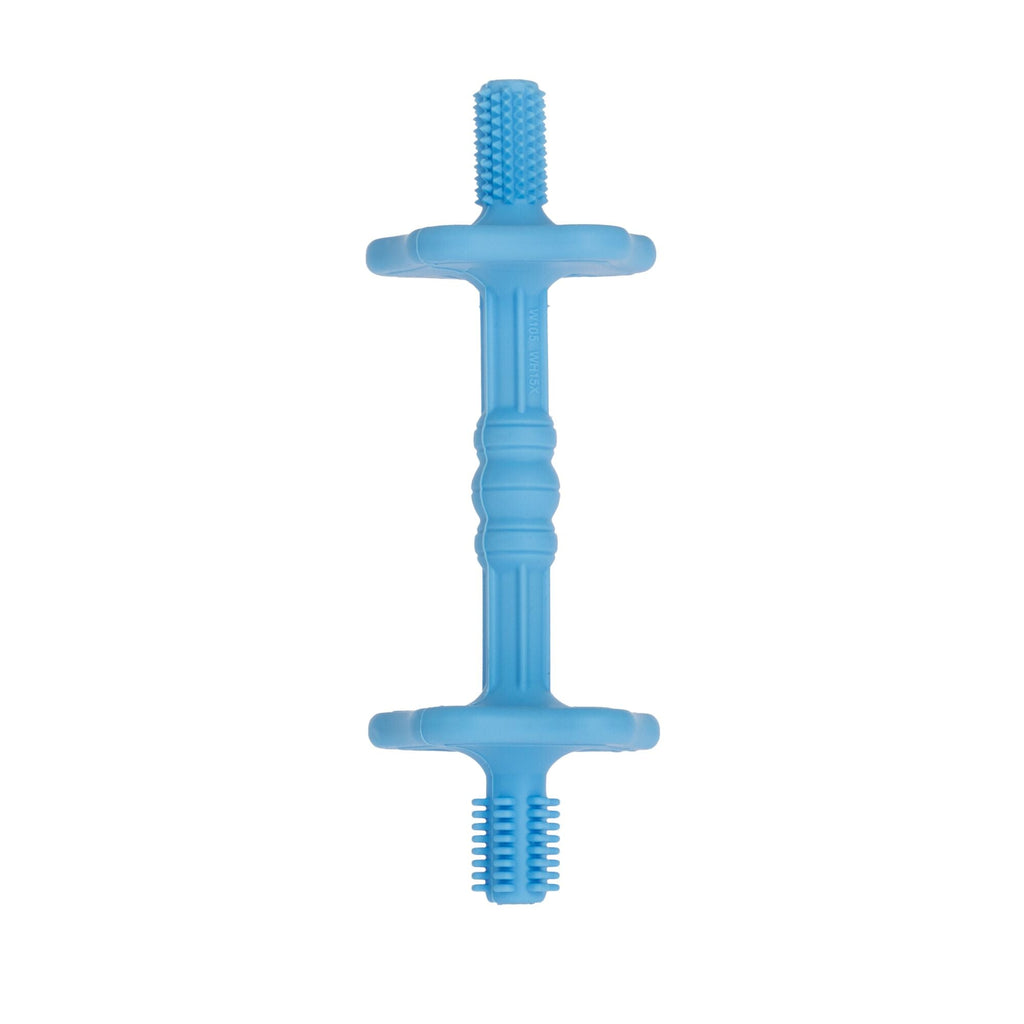 Hollow Sensory Tube Teethers | Blue/Coral #196KT