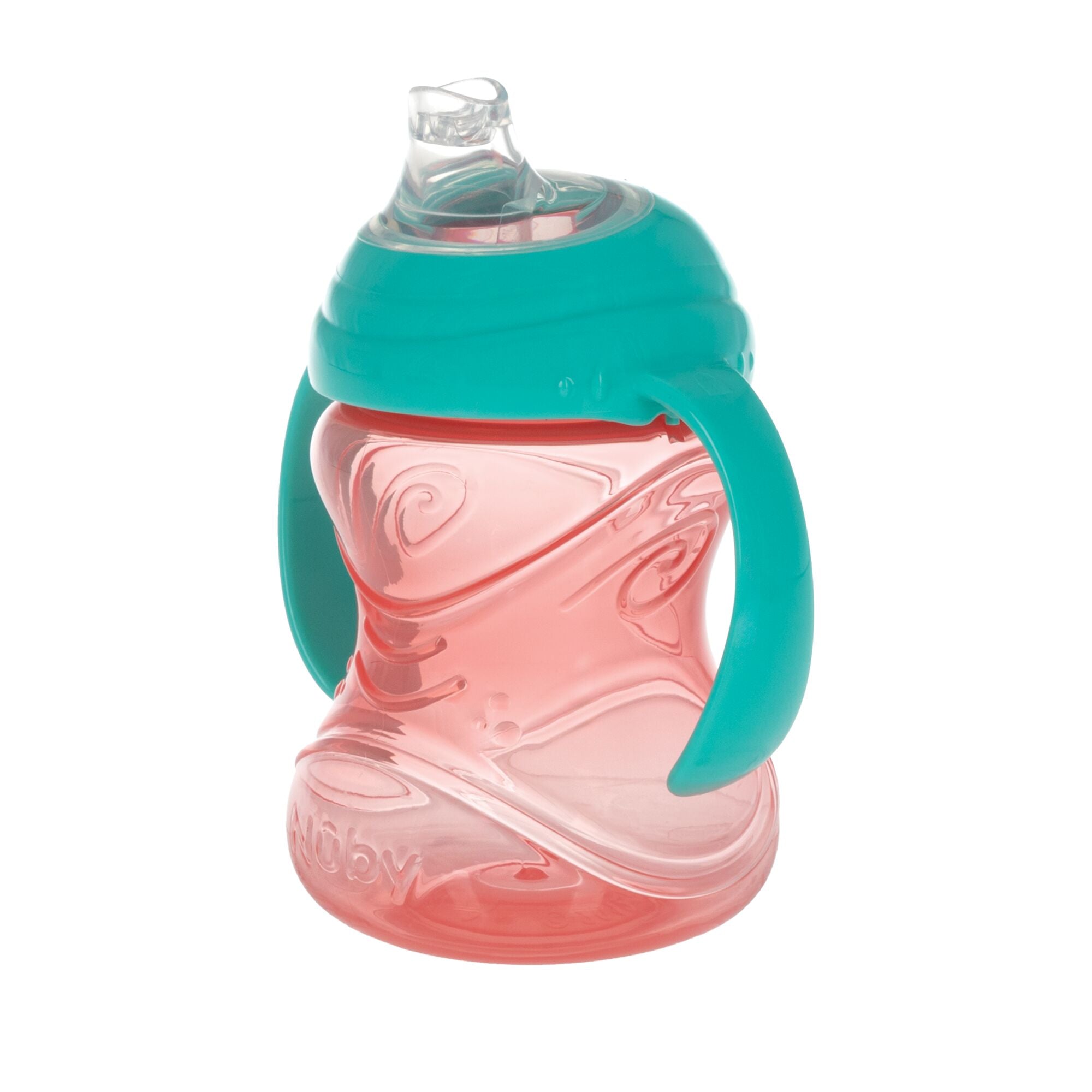 Clik-It Soft Spout Grip N' Sip Trainer Cup (2 Pack) | Aqua/Yellow #275IM