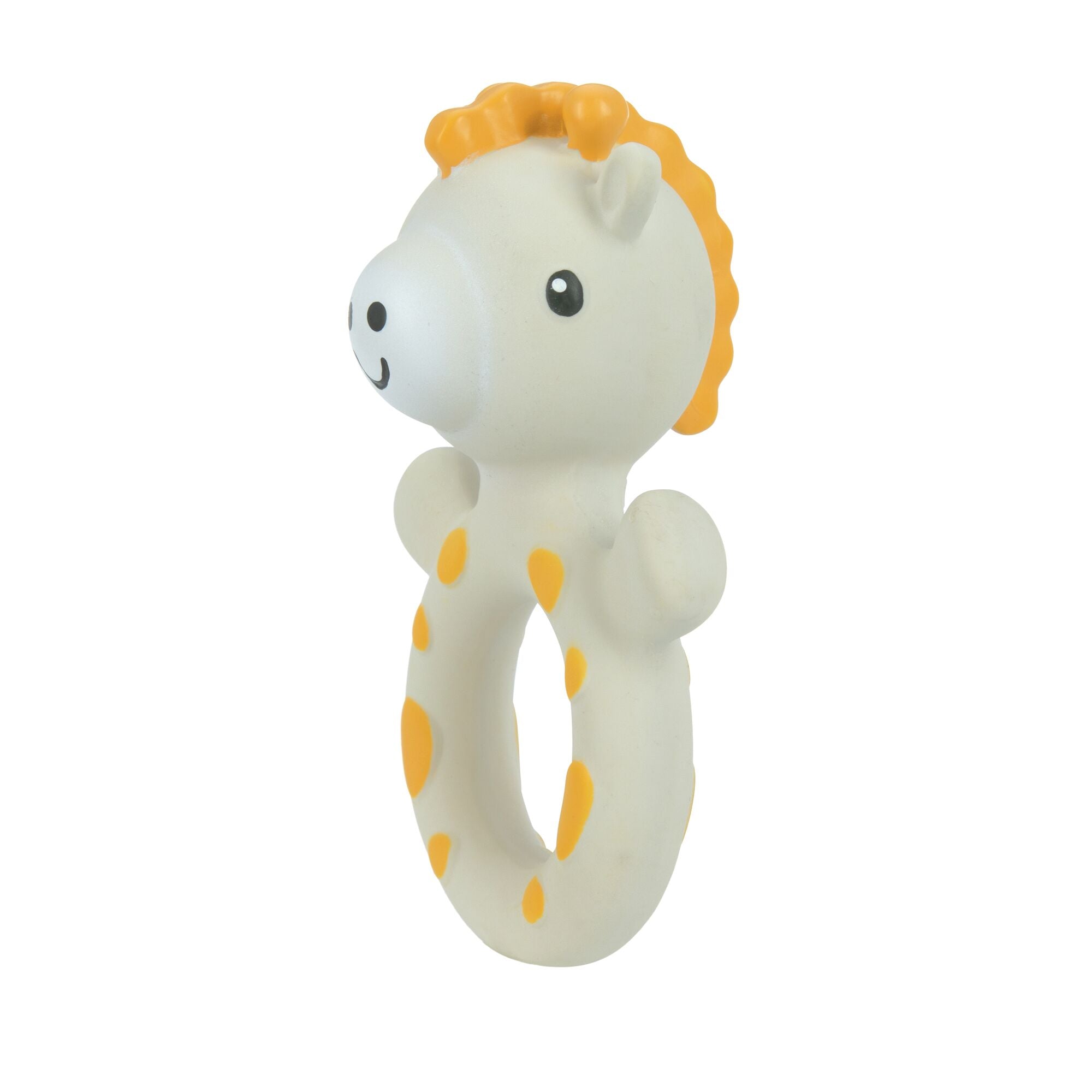 Jackie the Giraffe Natural Rubber Teething Ring | Giraffe #141J7