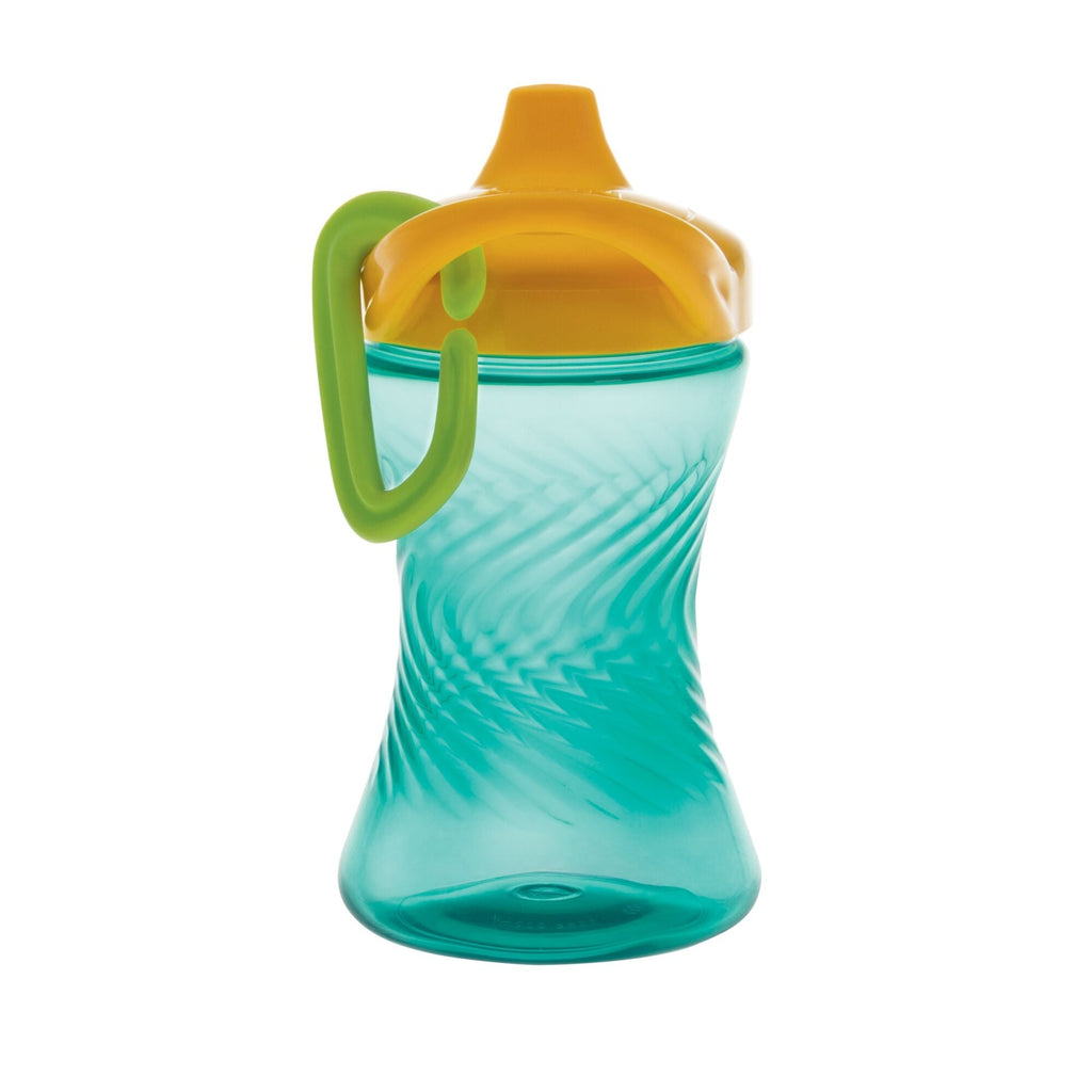 Hard Spout Sippy Cup with Carabiner (3 Pack) | Aqua/Red/Green #2038S