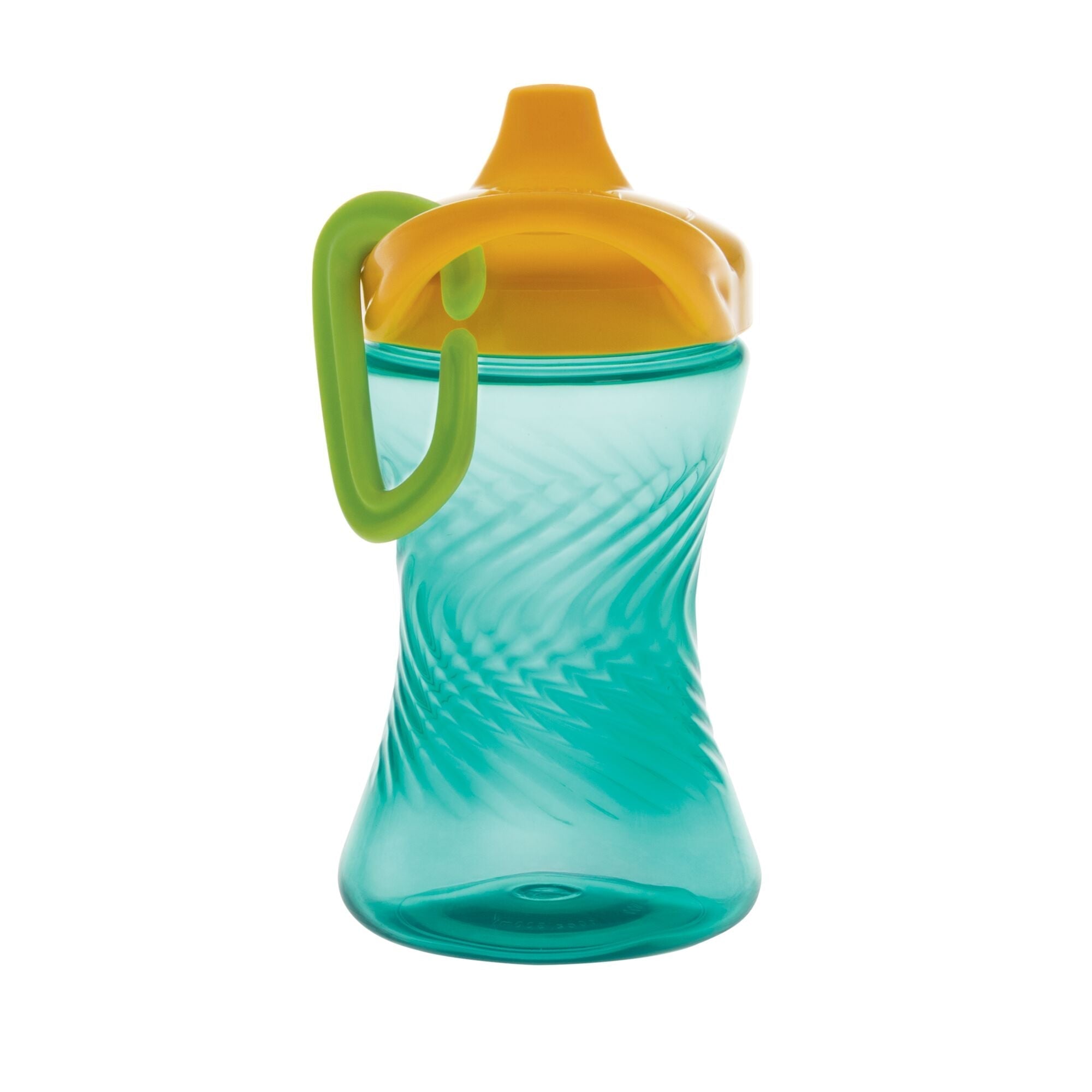Hard Spout Sippy Cup with Carabiner (3 Pack) | Aqua/Red/Green #2038S
