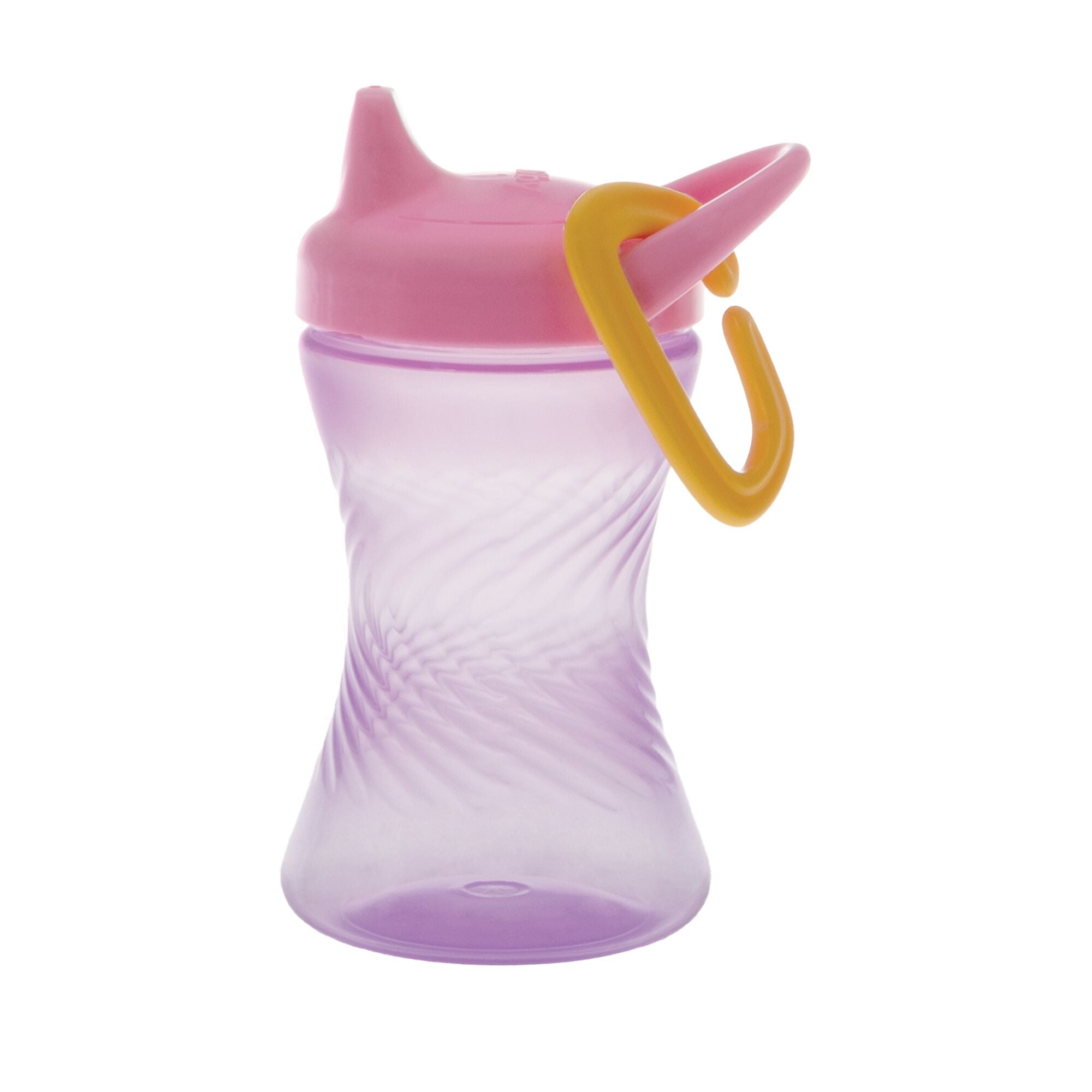 Hard Spout Sippy Cup with Carabiner (3 Pack) | Pink/Green/Purple #202FU