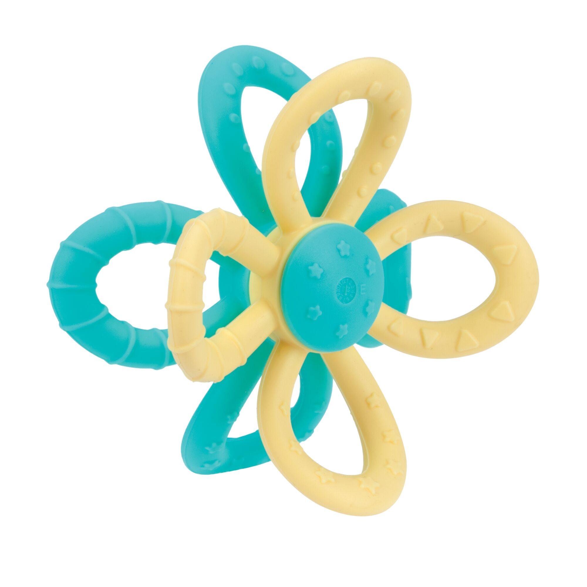 Fun Loops Teether | Aqua/Yellow #2141B