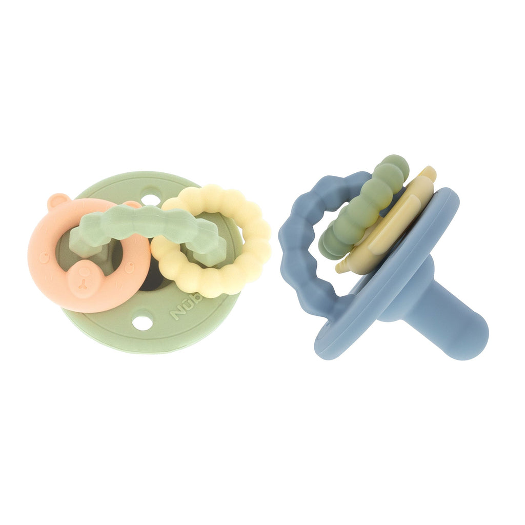 Silicone Charms (2 Pack) | Green/Blue #0807U
