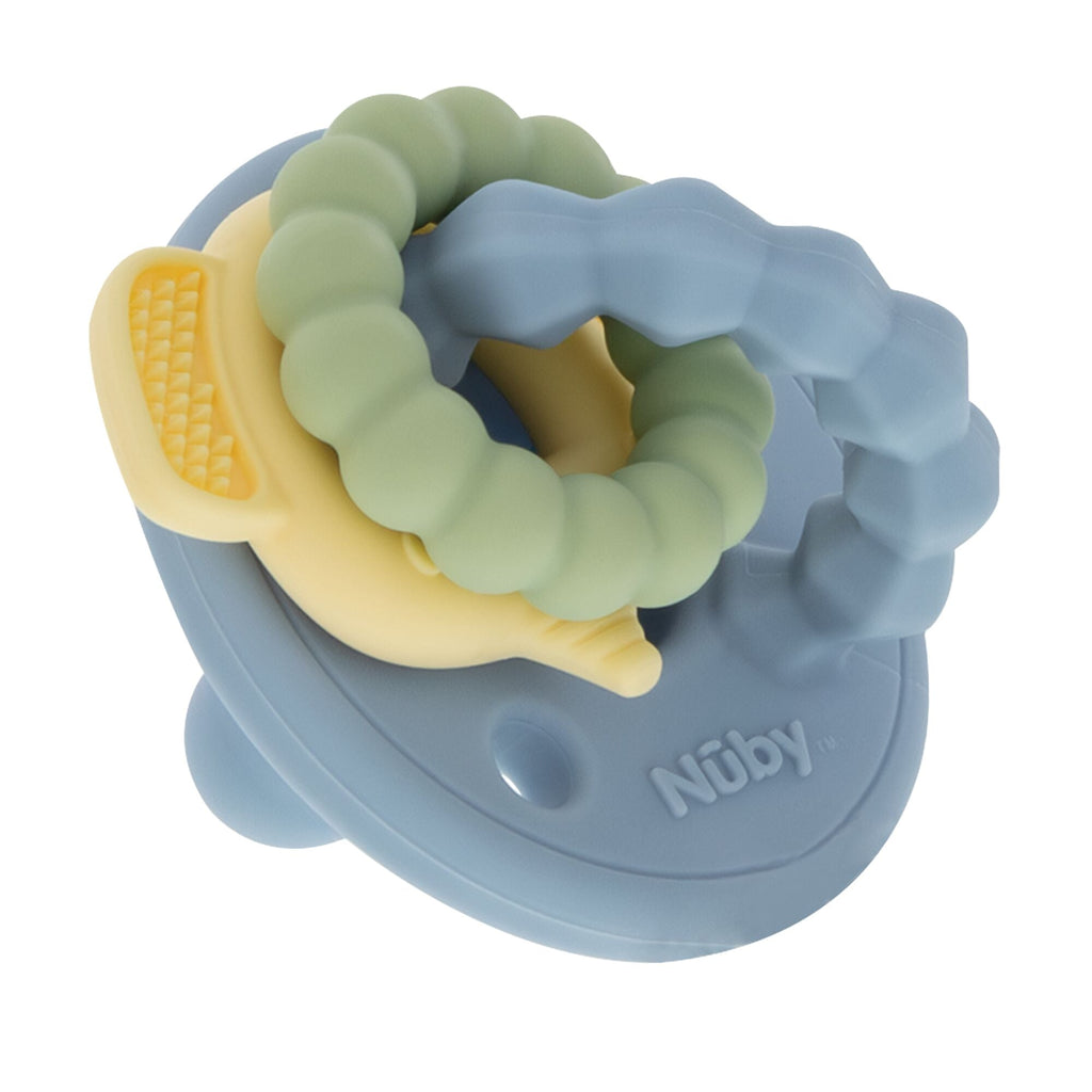 Silicone Charms (2 Pack) | Green/Blue #0807U