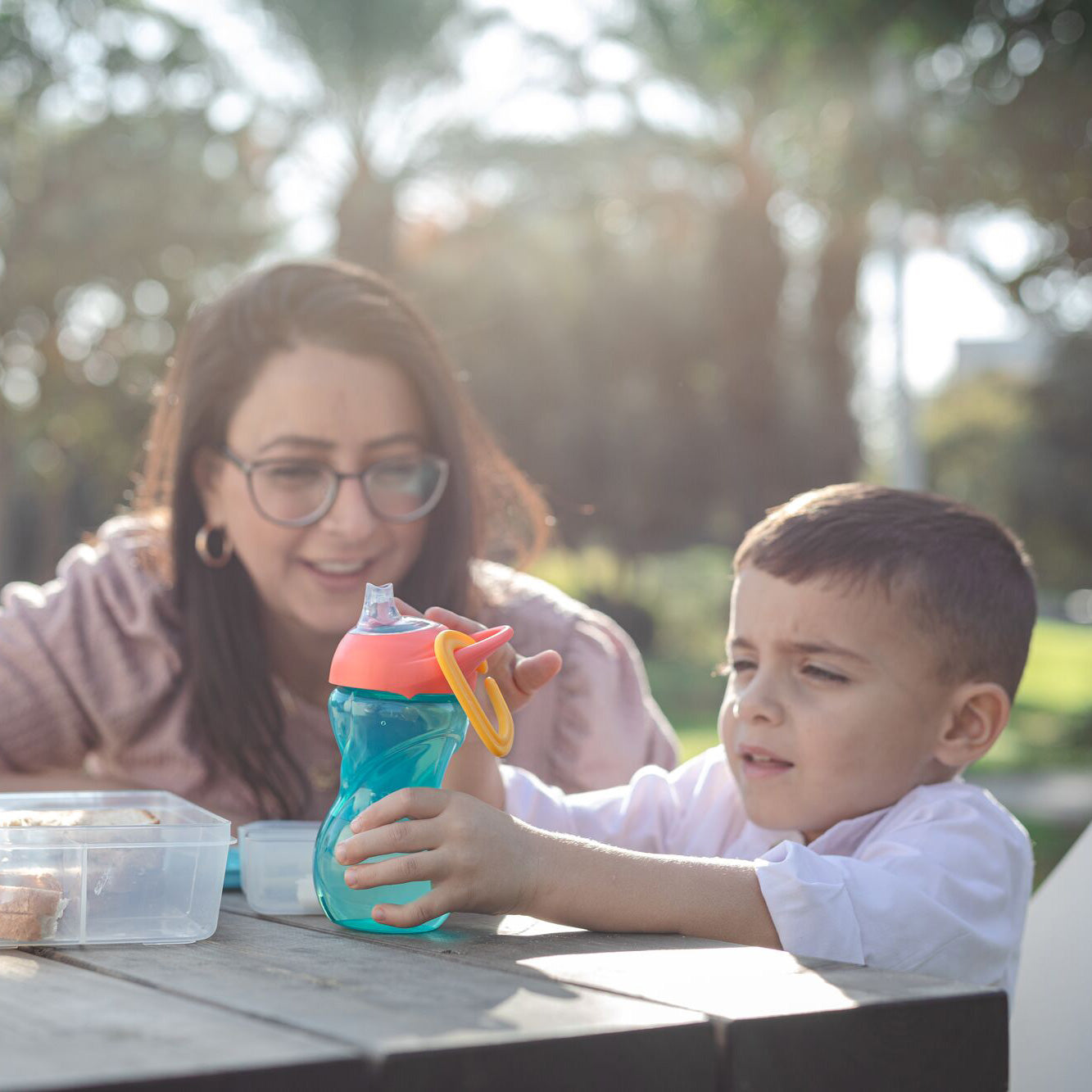 Clik-it Travel Sippy Cup with Carabiner #272FN