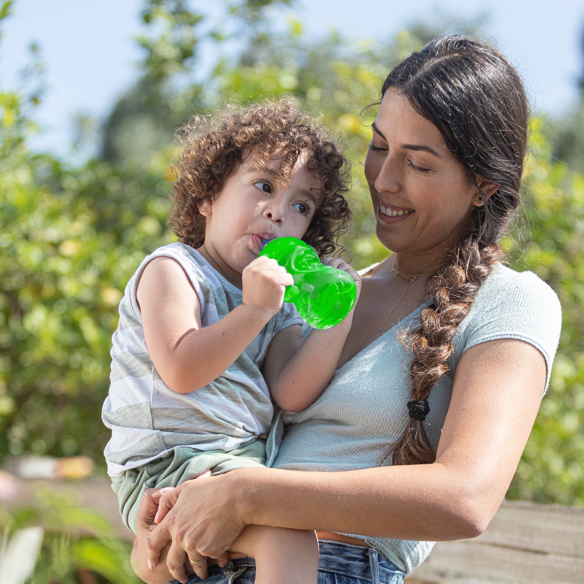 No-Spill Soft Spout Grip N' Sip Trainer Cup #138EY