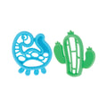 Silicone Mini Teethers (2 Pack) | Dino & Cactus #0701J