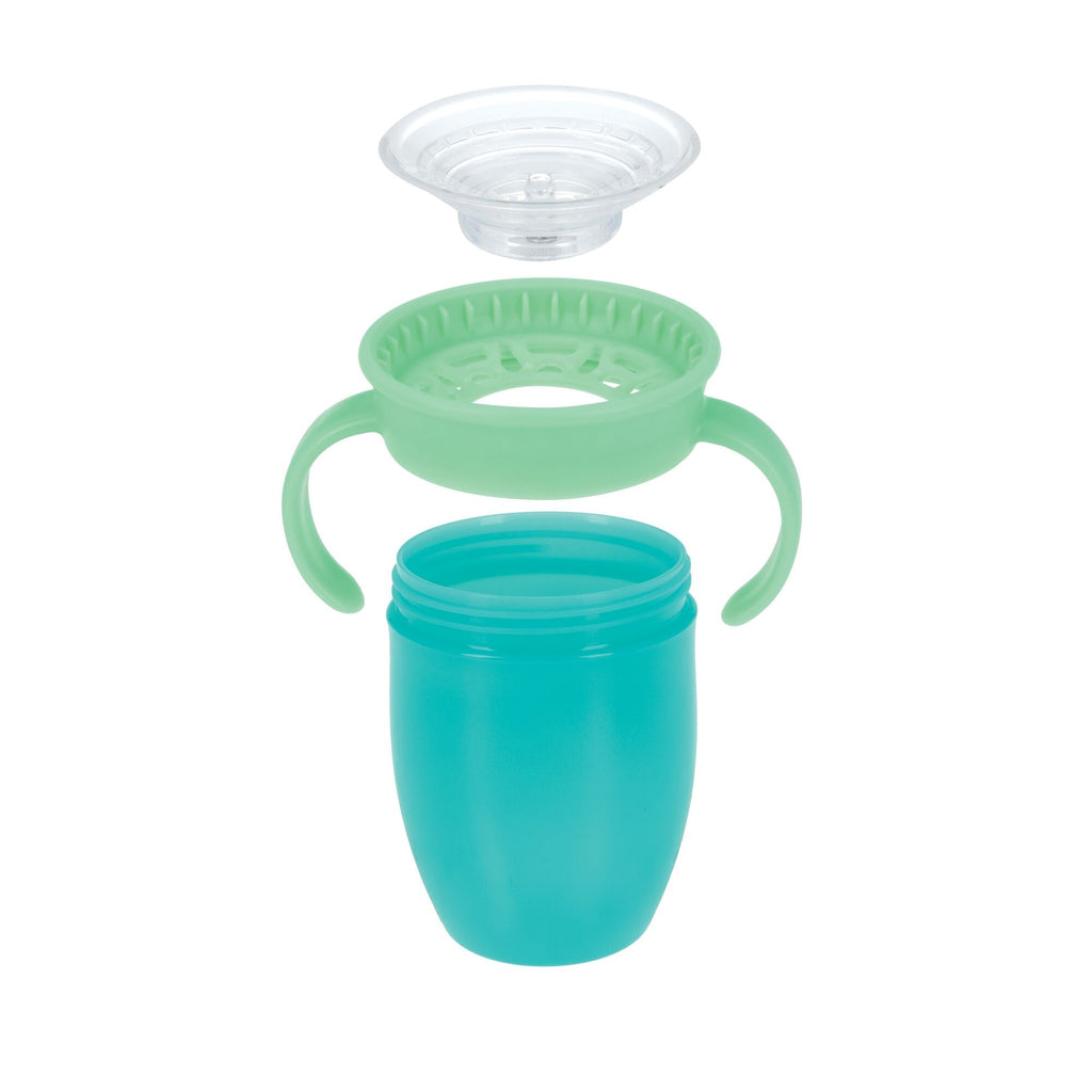 360 Wonder Cup with Handles (2 Pack - 5 oz) | Pink/Aqua #345DW