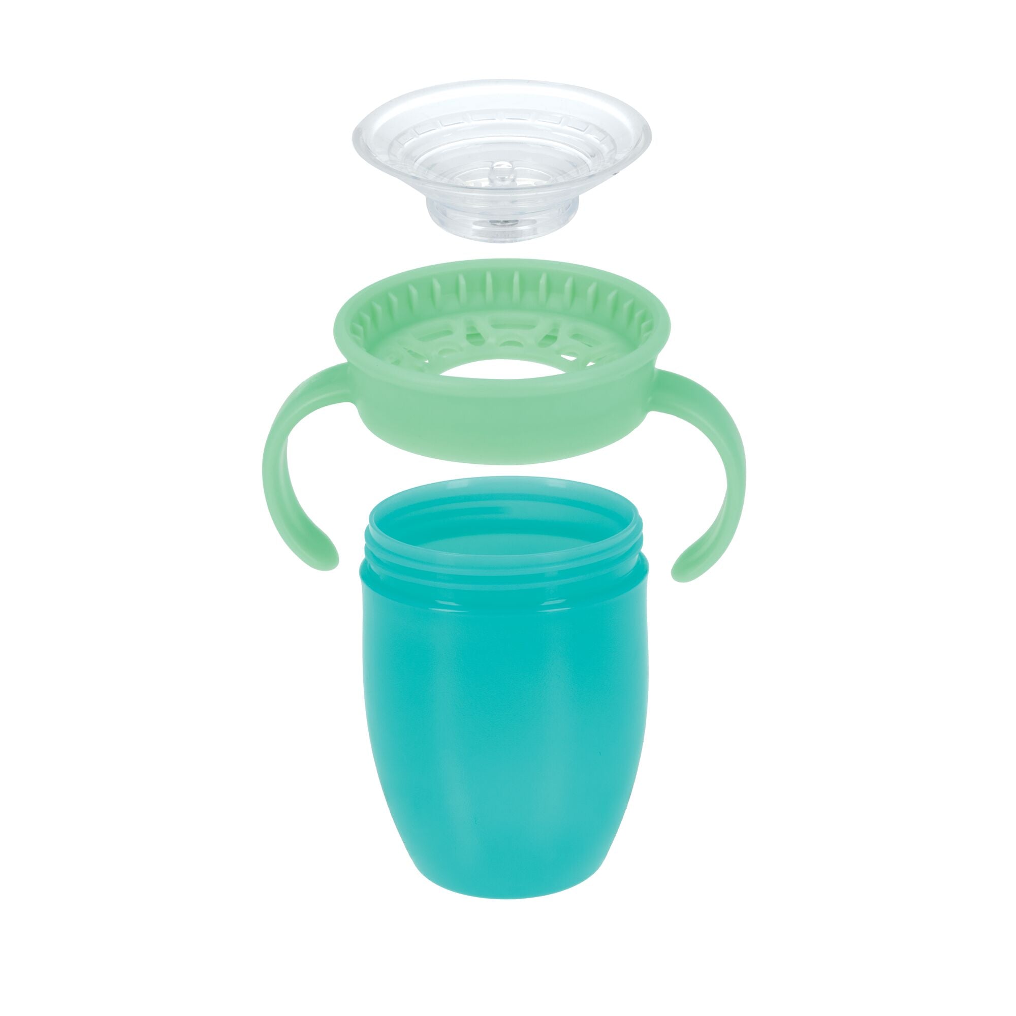 360 Wonder Cup with Handles (2 Pack - 5 oz) | Pink/Aqua #345DW
