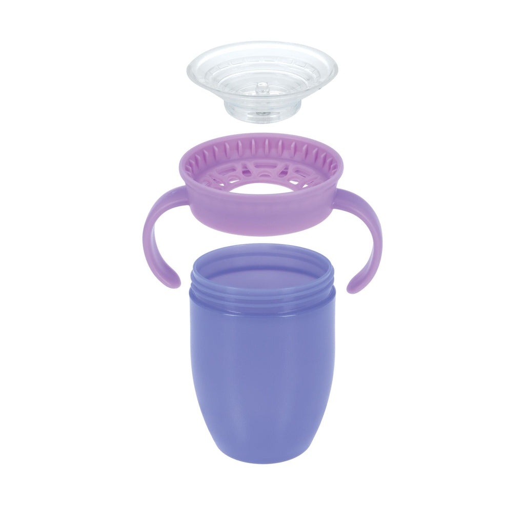 360 Wonder Cup with Handles (2 Pack - 7 oz) | Pink/Aqua #343PI