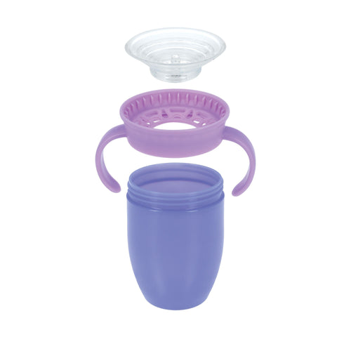 360 Wonder Cup with Handles (2 Pack - 7 oz) | Pink/Aqua #343PI