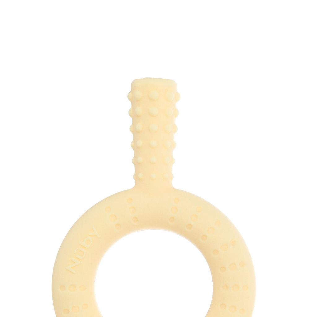 Hollow Sensory Tube Teethers | Green/Yellow #193ZO