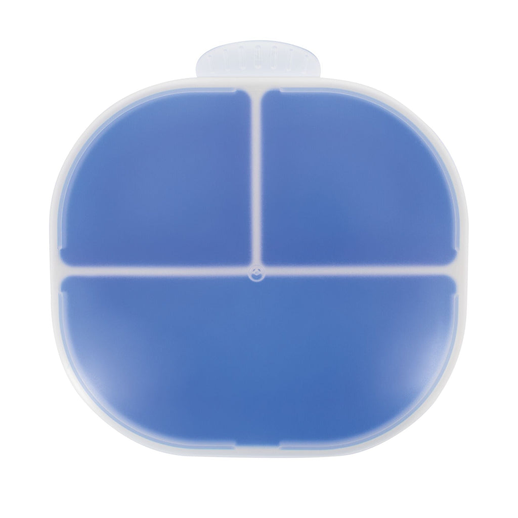 Rectangular Silicone Suction Plate (2 Pack) | Yellow / Blue #100LX