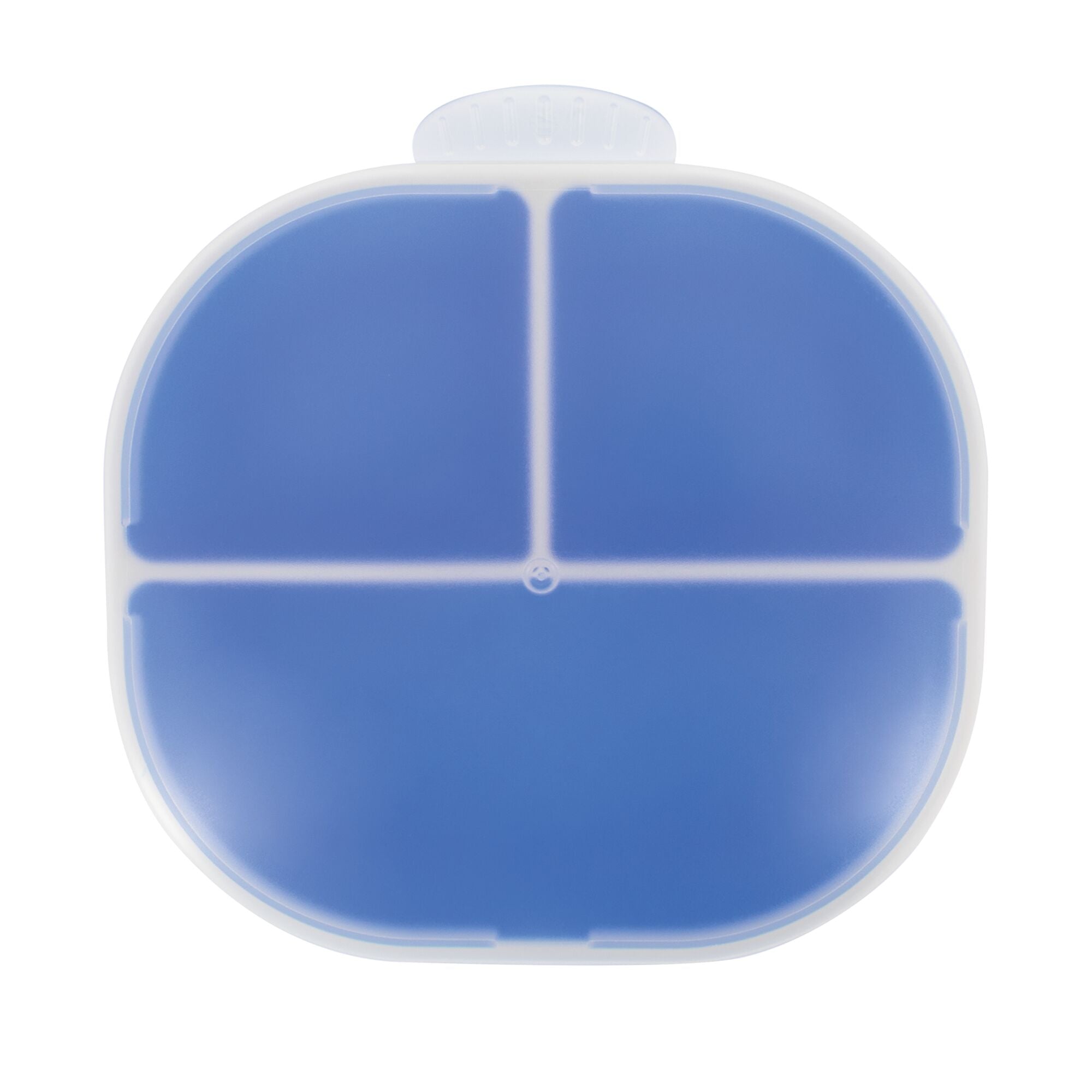 Rectangular Silicone Suction Plate (2 Pack) | Yellow / Blue #100LX
