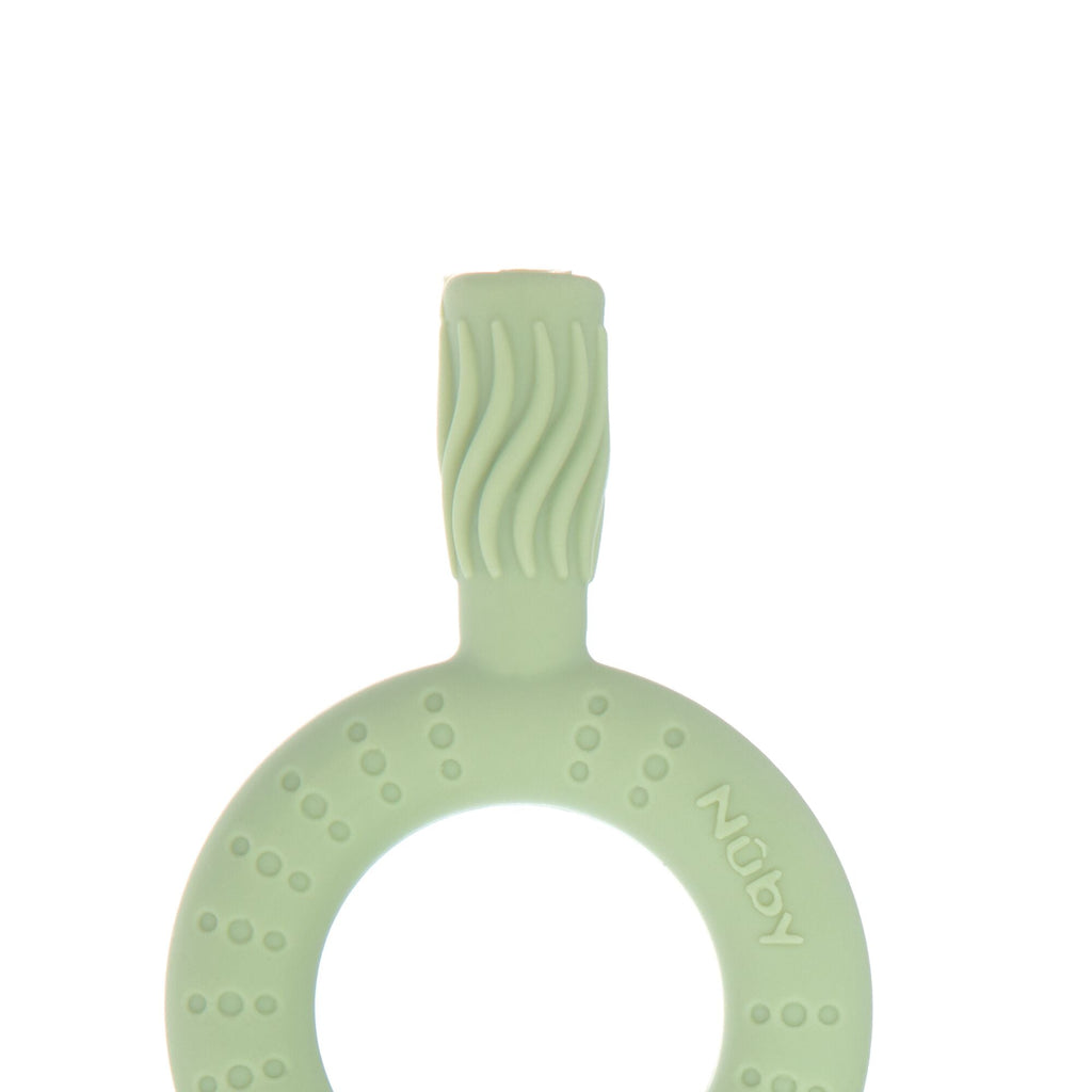 Hollow Sensory Tube Teethers | Green/Blue #195DD