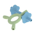 Hollow Sensory Tube Teethers | Green/Blue #195DD