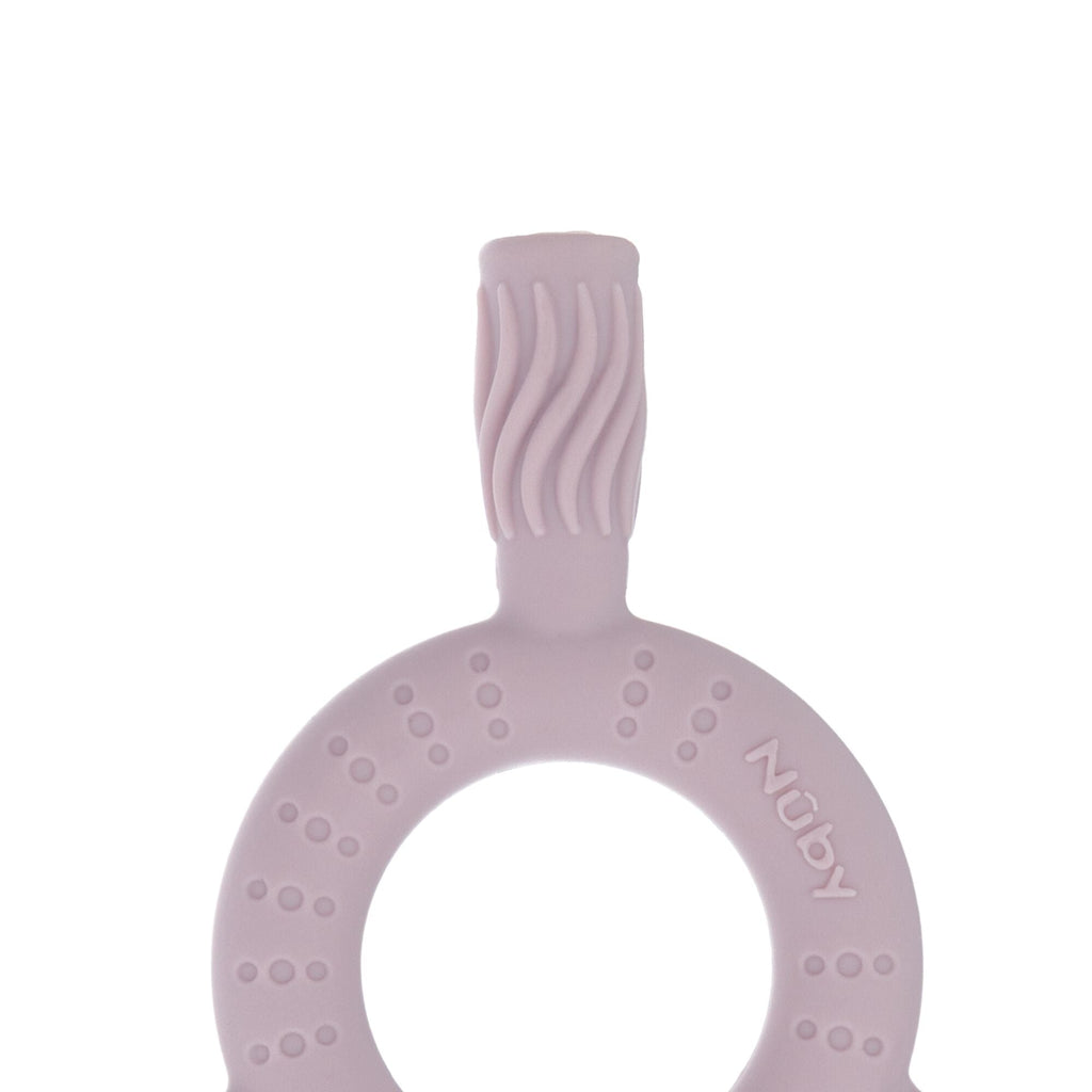 Hollow Sensory Tube Teethers | Pink/Plum #194ZS