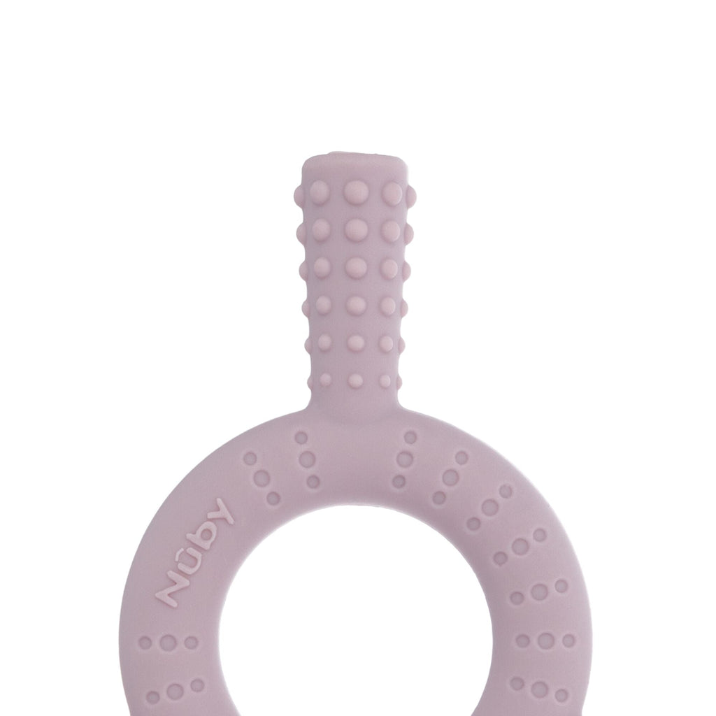 Hollow Sensory Tube Teethers | Pink/Plum #194ZS