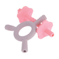 Hollow Sensory Tube Teethers | Pink/Plum #194ZS