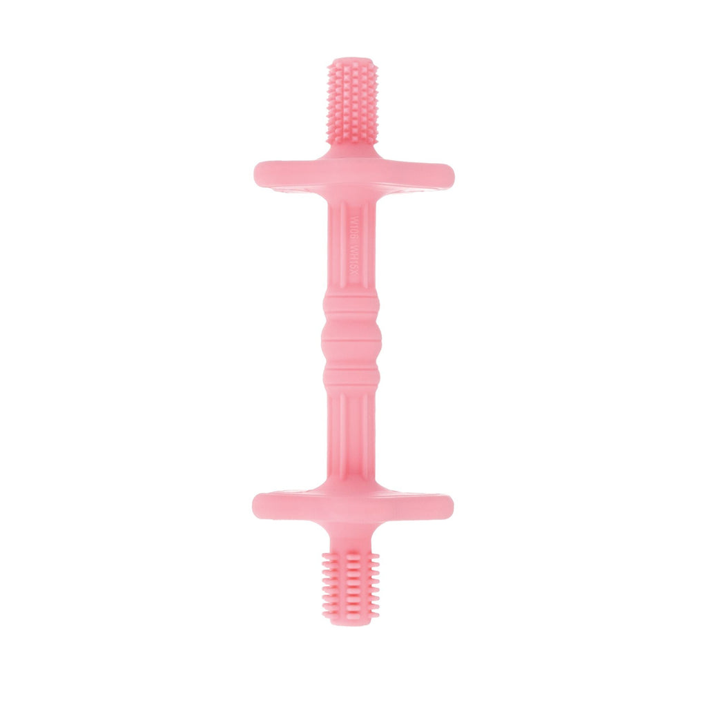 Hollow Sensory Tube Teethers | Pink/Plum #194ZS