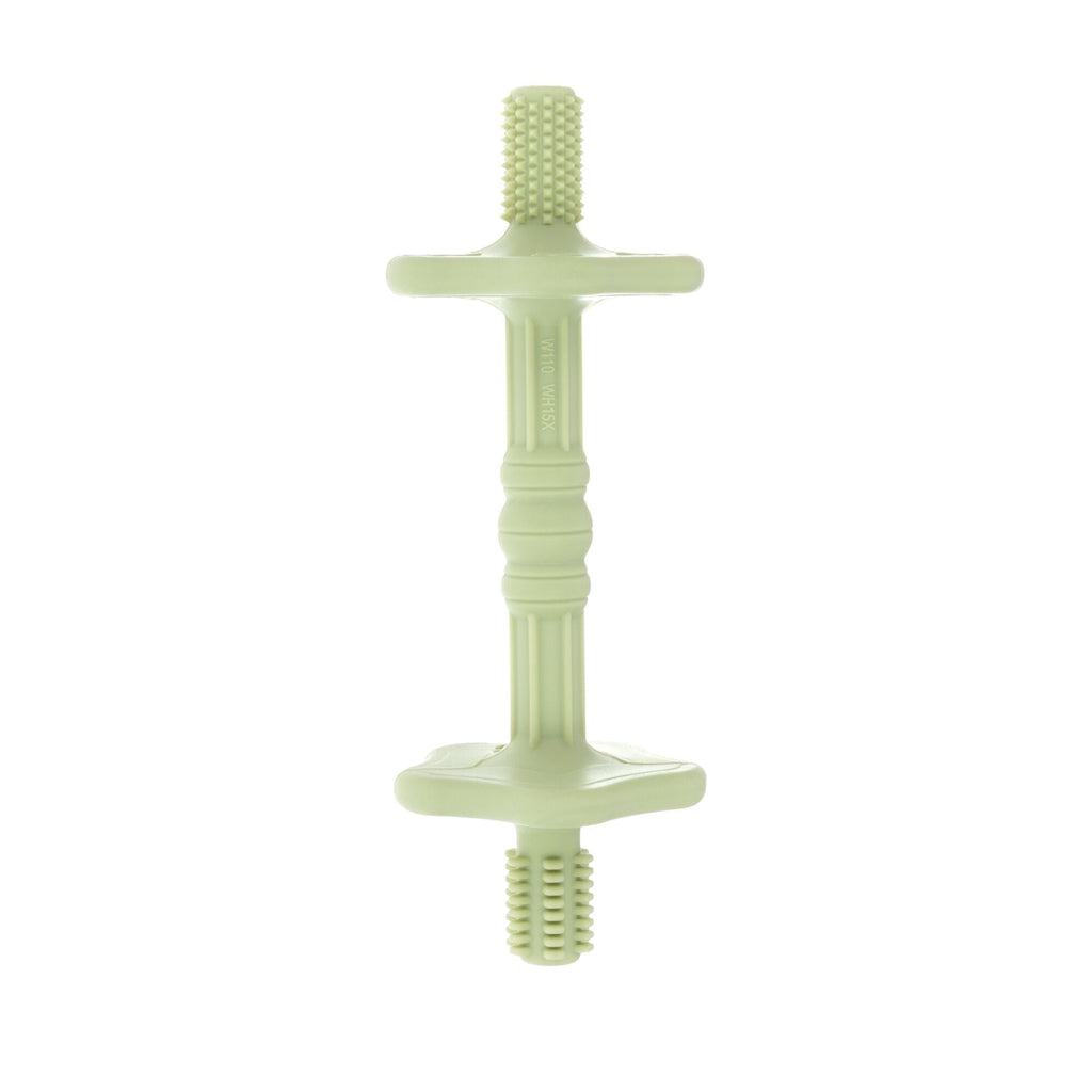 Hollow Sensory Tube Teethers | Green/Yellow #193ZO
