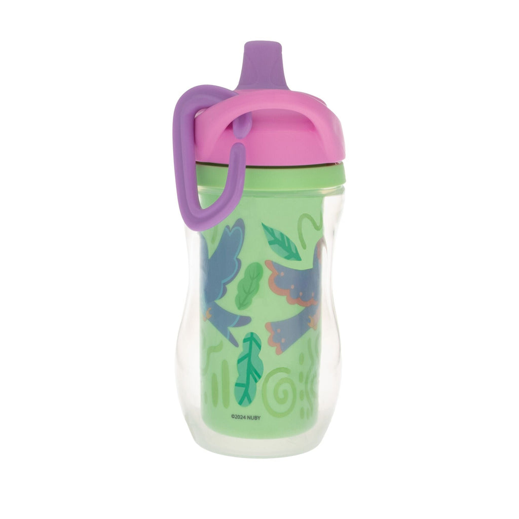 Active Sipper Insulated Cup | Green & Pink #17606