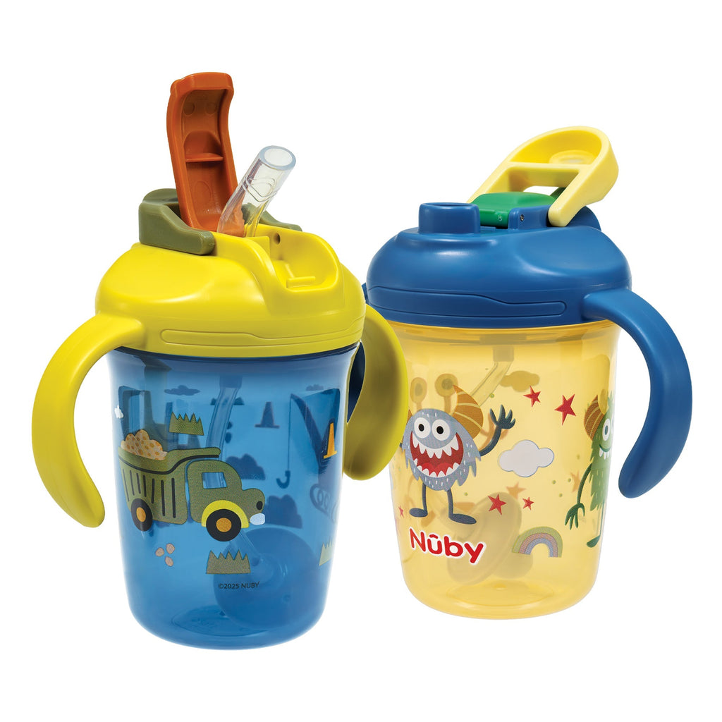 2-in-1 Toddler Cup (2 Pack) | Tractors & Monsters #150PT