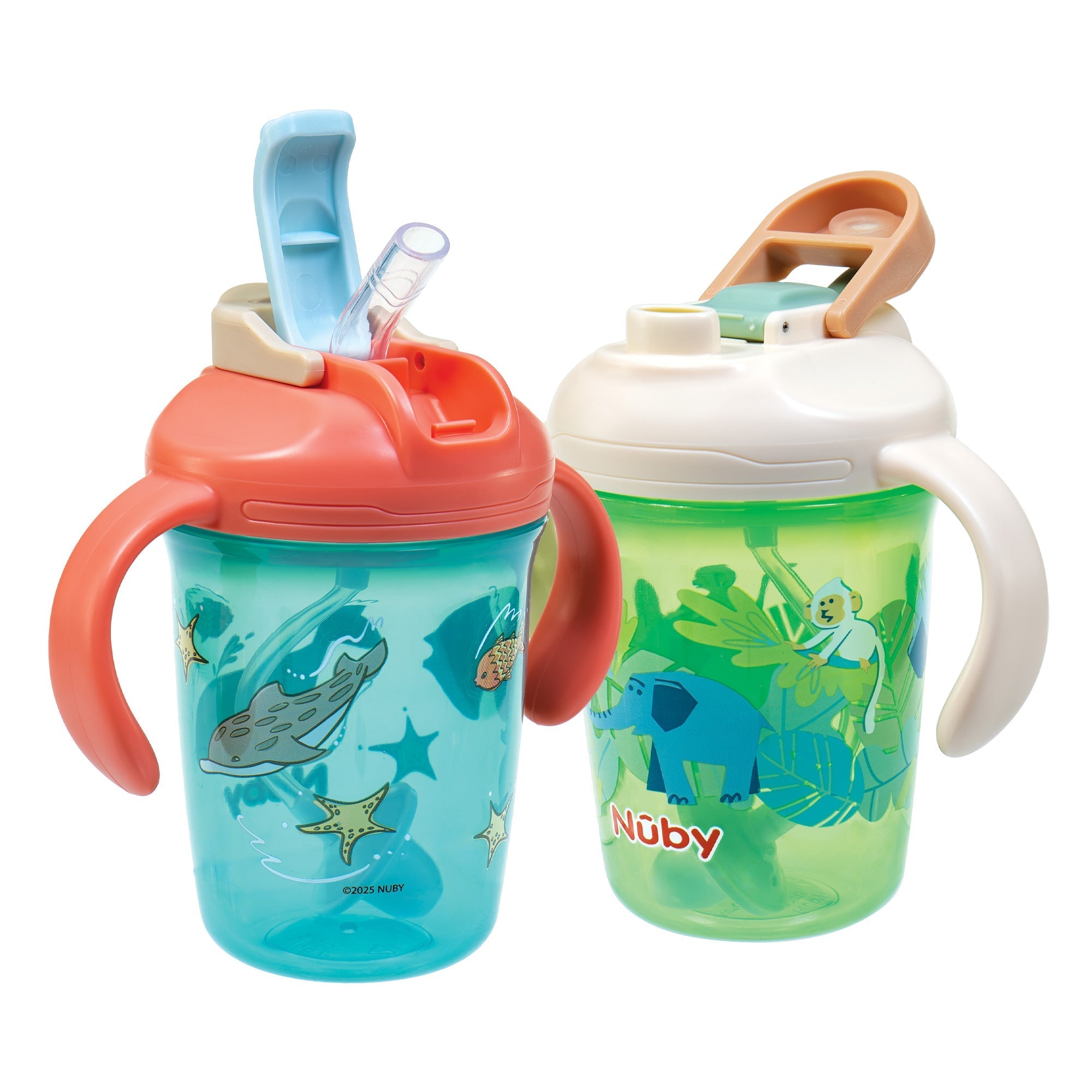 2-in-1 Toddler Cup (2 Pack) | Jungle & Ocean #149FN