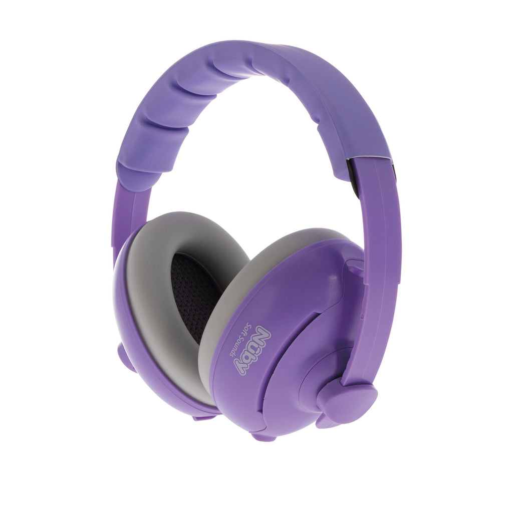 Soft Sounds 2-in-1 Noise Cancelling Earmuffs | Purple #37374