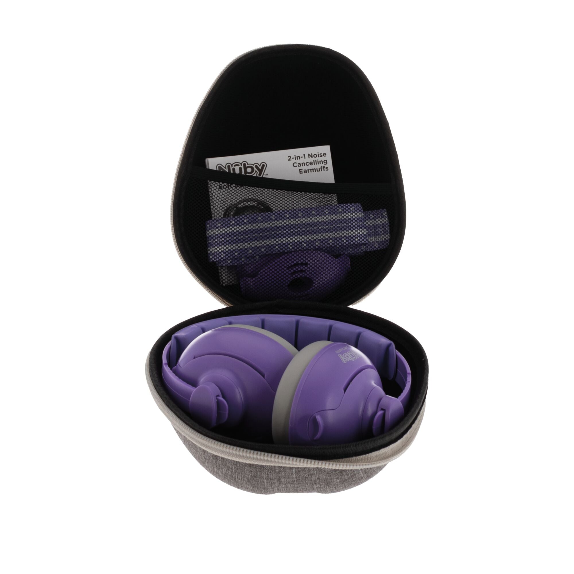 Soft Sounds 2-in-1 Noise Cancelling Earmuffs | Purple #37374