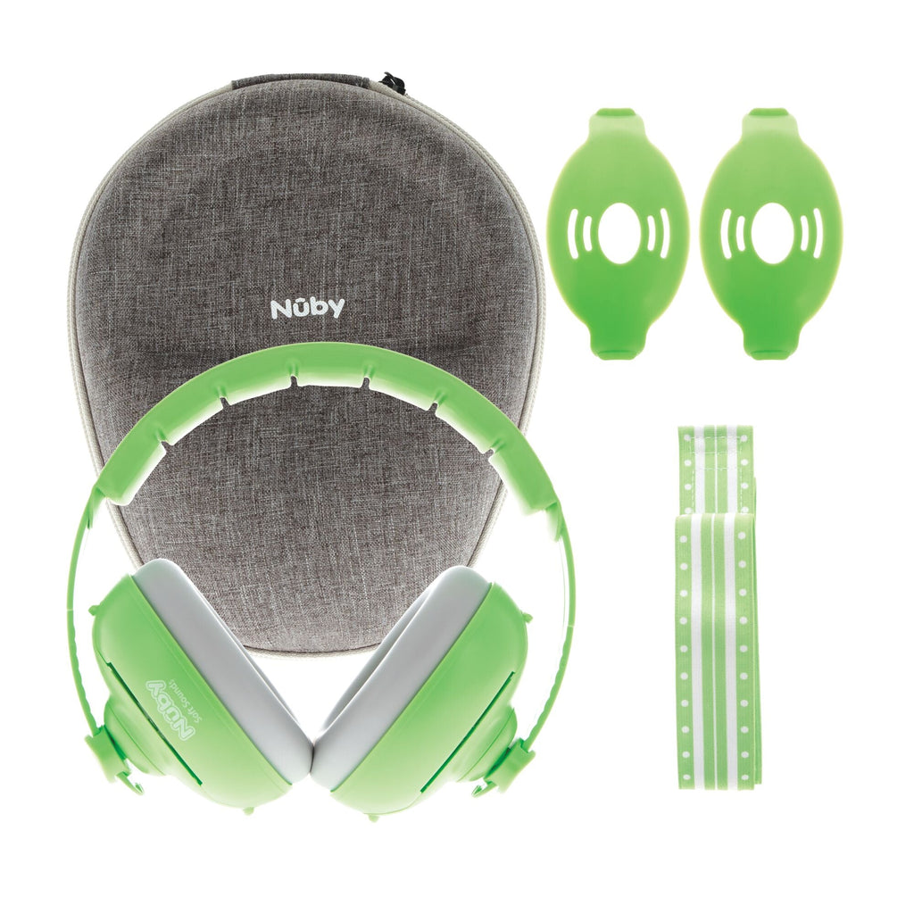Soft Sounds 2-in-1 Noise Cancelling Earmuffs | Green #37898