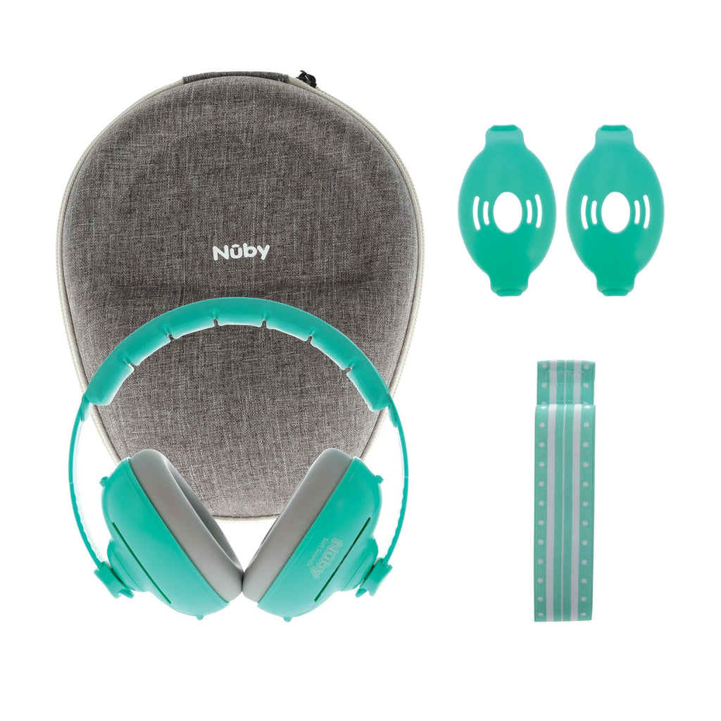 Soft Sounds 2-in-1 Noise Cancelling Earmuffs | Aqua #377Q0