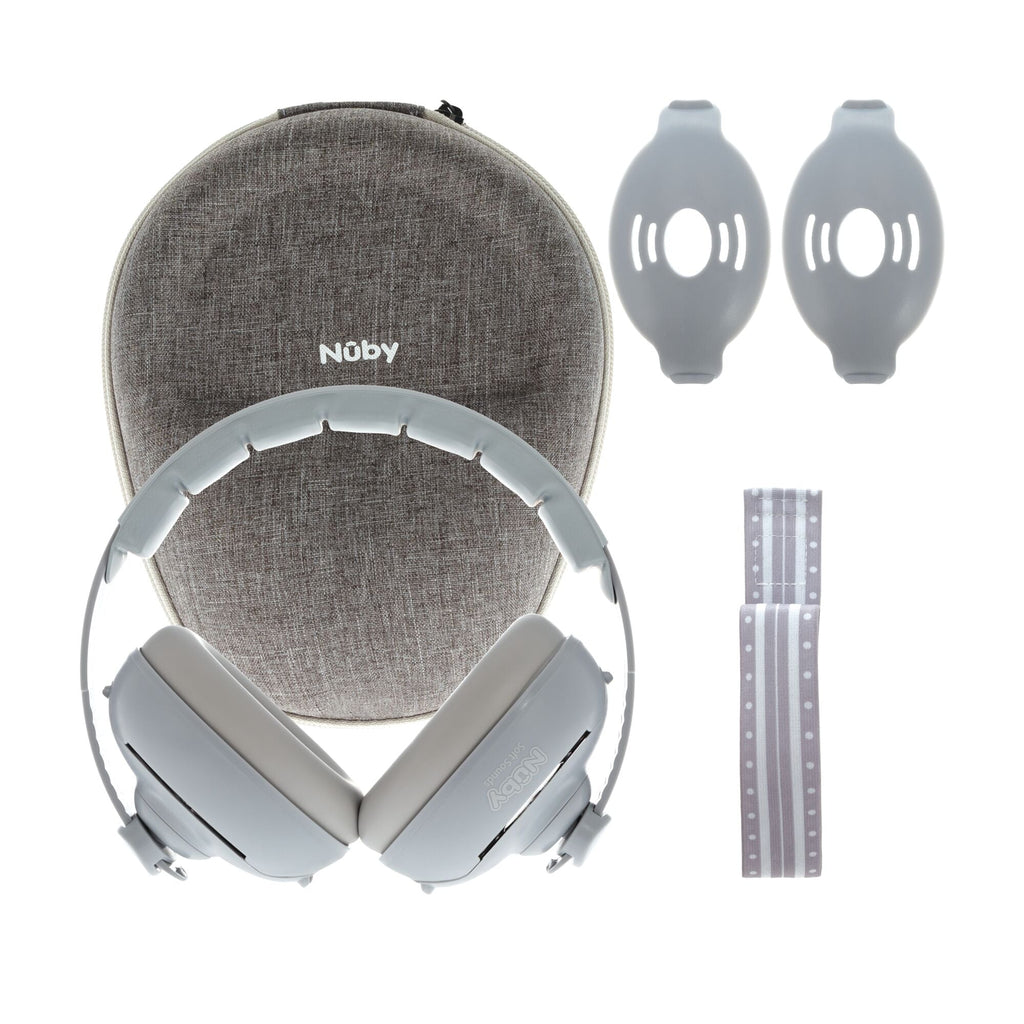 Soft Sounds 2-in-1 Noise Cancelling Earmuffs | Grey #3762F