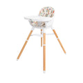4-in-1 Multi-Use High Chair | White Geometrics #198K1