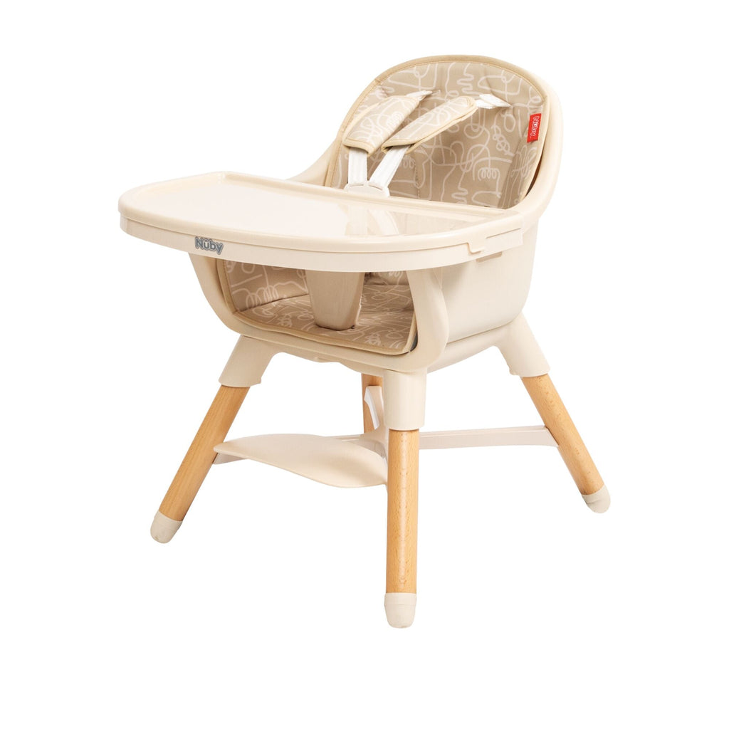 4-in-1 Multi-Use High Chair | Beige Lines #200UI