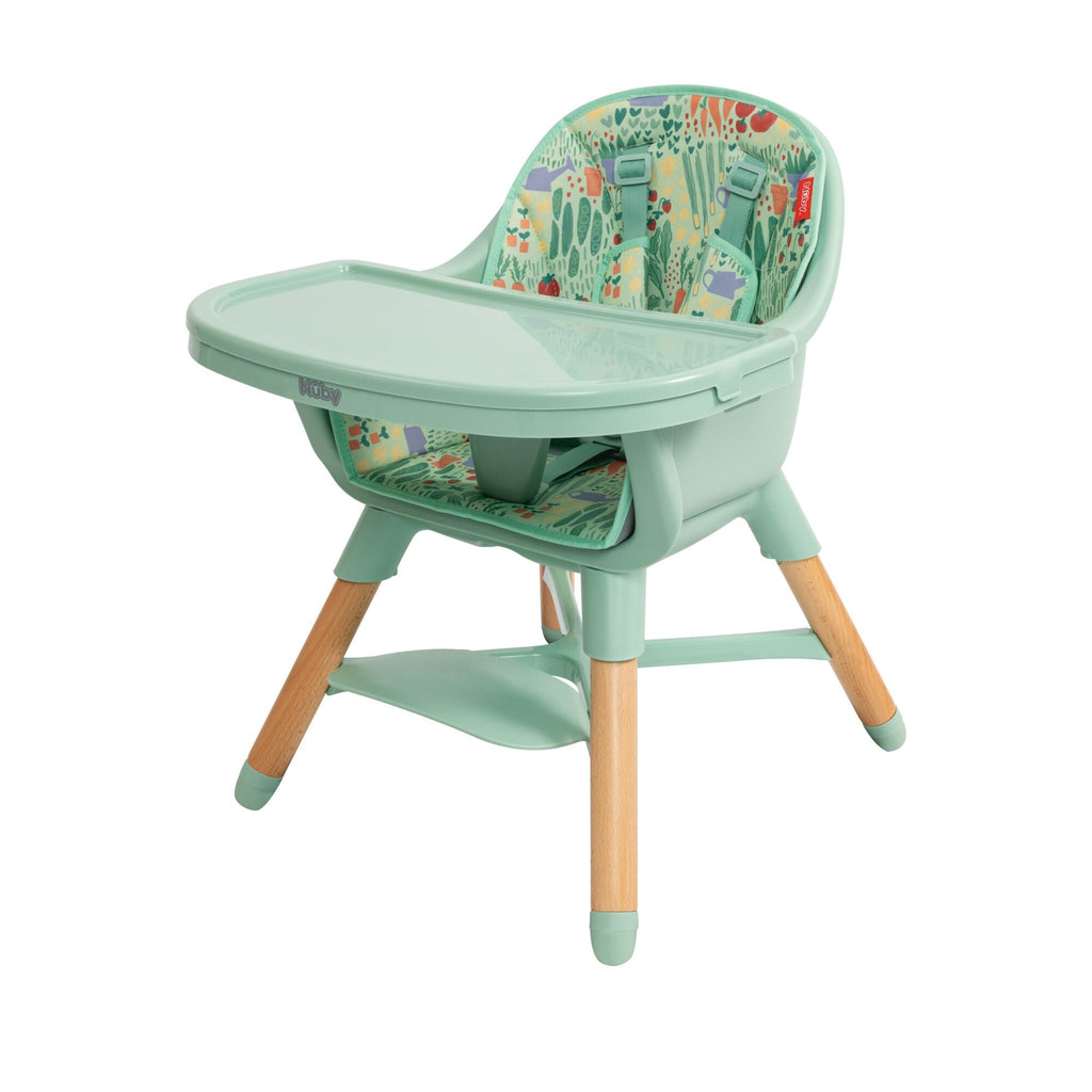4-in-1 Multi-Use High Chair | Green Garden #19982