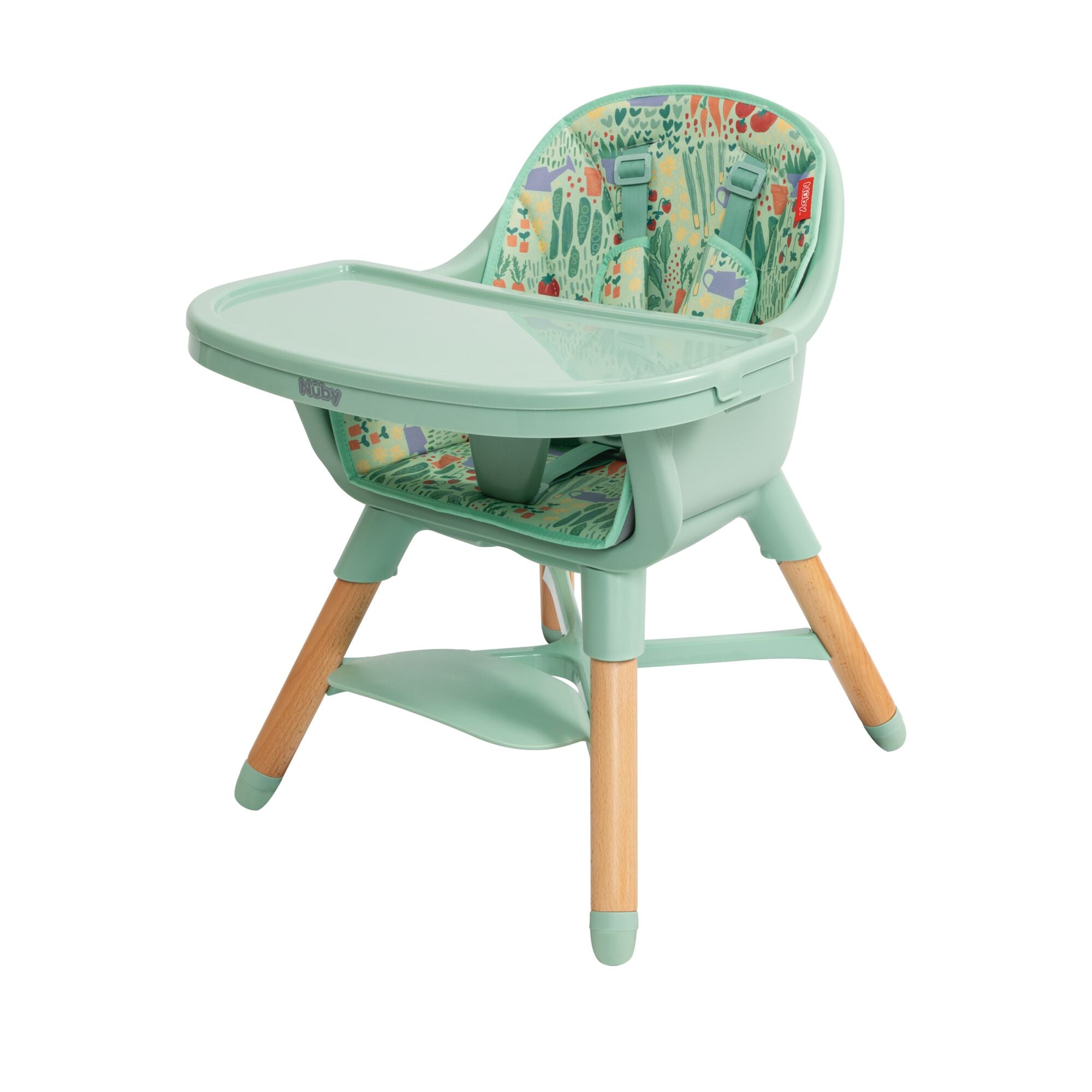 4-in-1 Multi-Use High Chair | Green Garden #19982