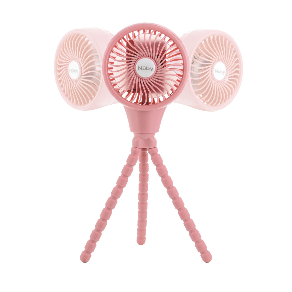 Oscillating Stroller Fan | Pink #1644H