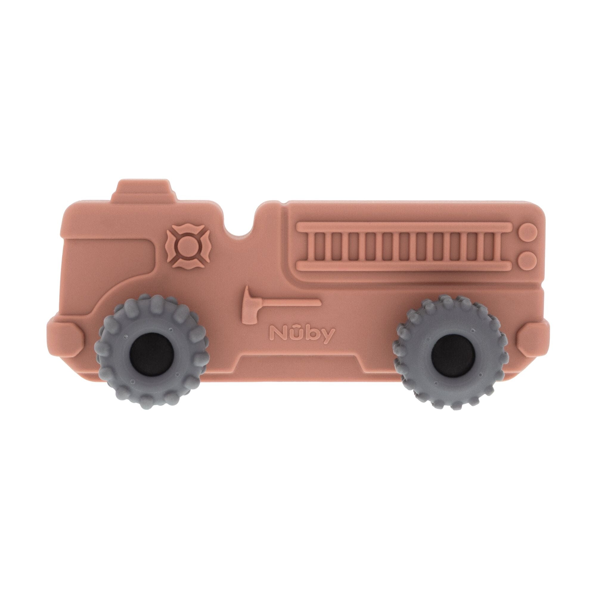 Silicone Vehicle Teether Toy | Fire Engine #048PO