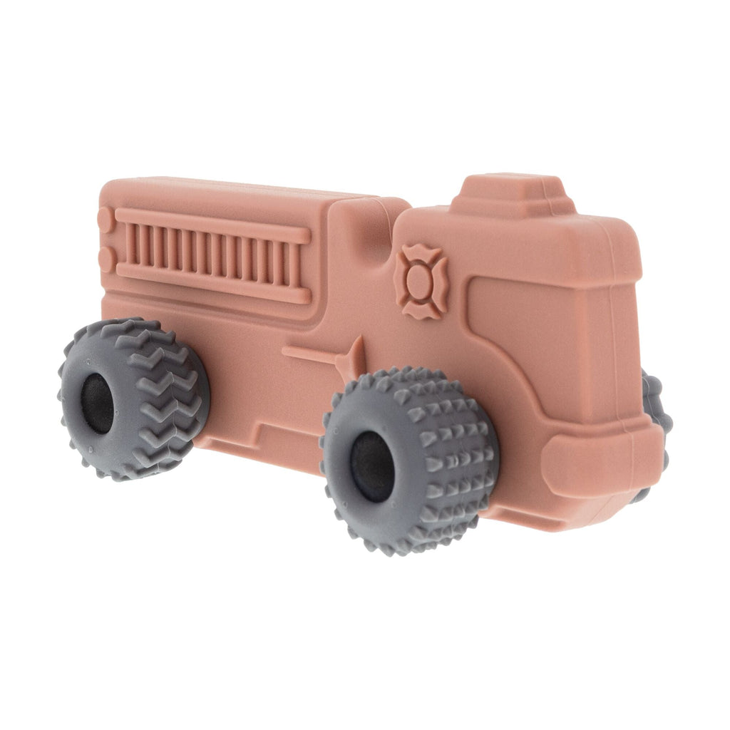Silicone Vehicle Teether Toy | Fire Engine #048PO