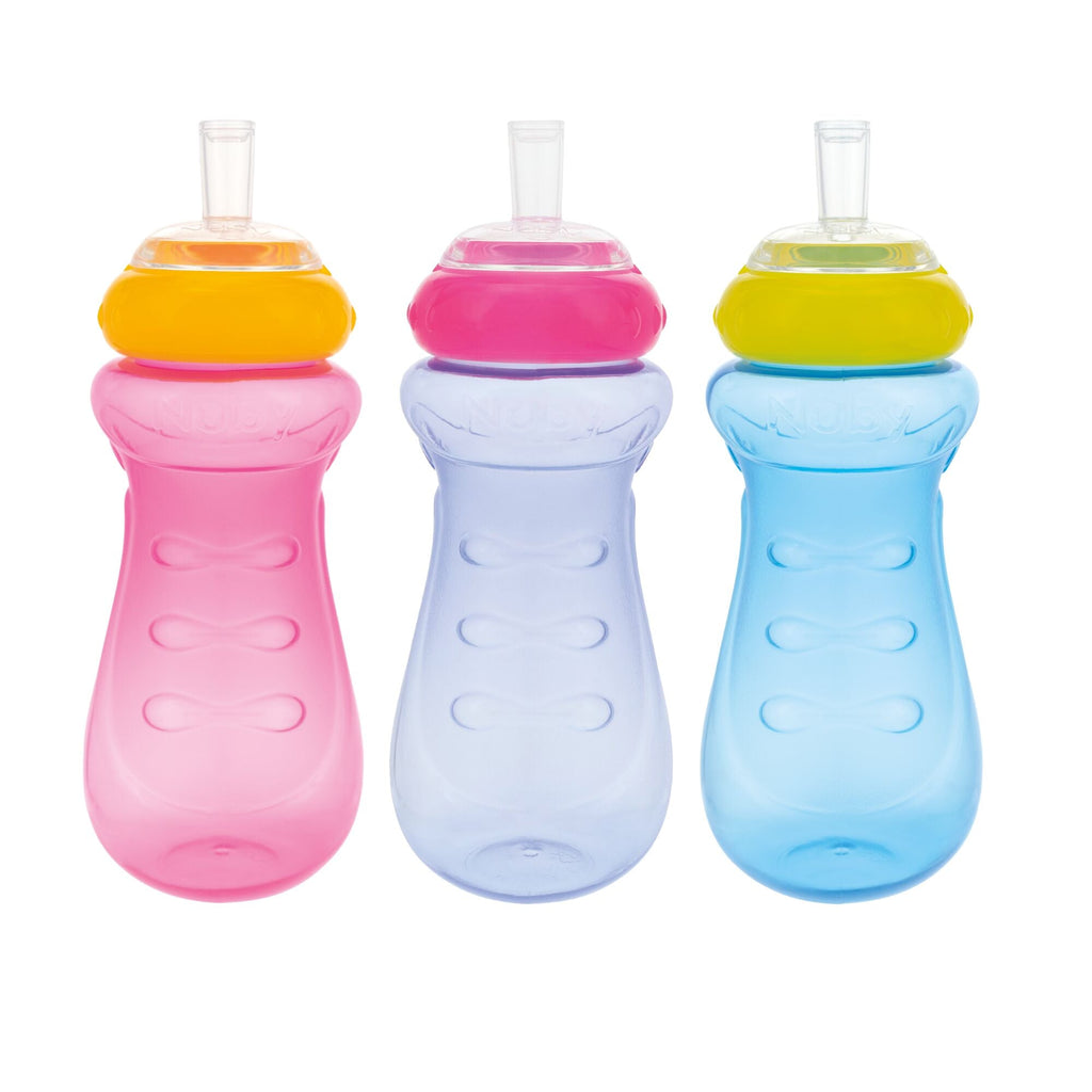 Sports Sipper Cup (3 Pack) | Pink / Purple / Blue #2061P