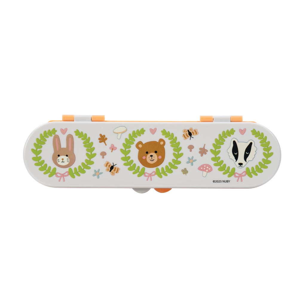 Stainless Steel Toddler Utensil Set | Forest Animals #008IM