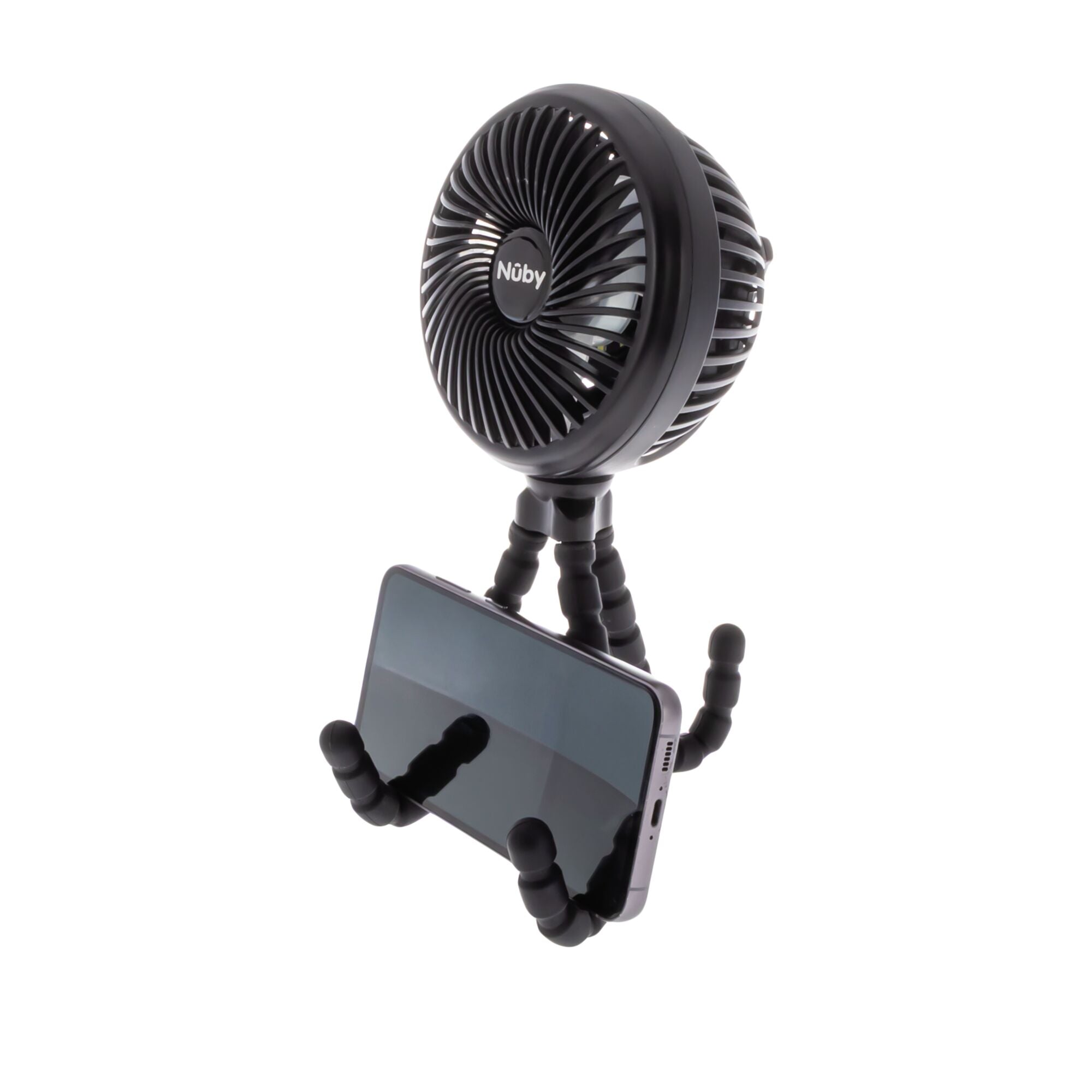 Large LED Stroller Fan | Black #1692E