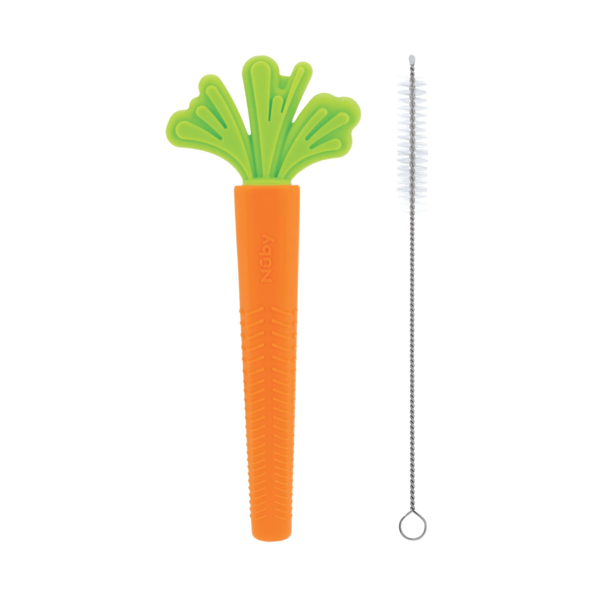 Silicone Carrot Tube Teether #082AE