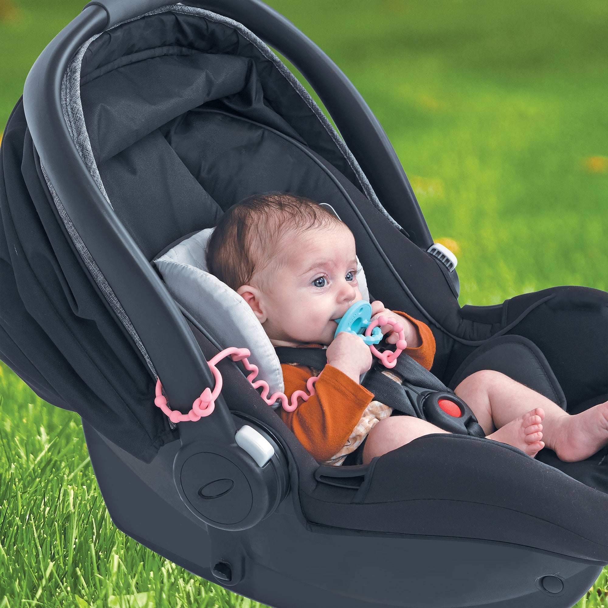 Pacifier & Bottle Bungee Set (4 Pack) #130BT