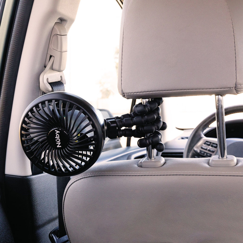 Large LED Stroller Fan | Black #1692E