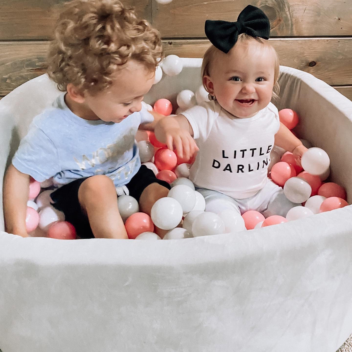 Kids' Ball Pit for Home with 200 Balls | Pink #171TD