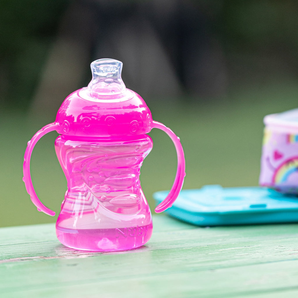 No-Spill Soft Spout Grip N' Sip Trainer Cup #138EY