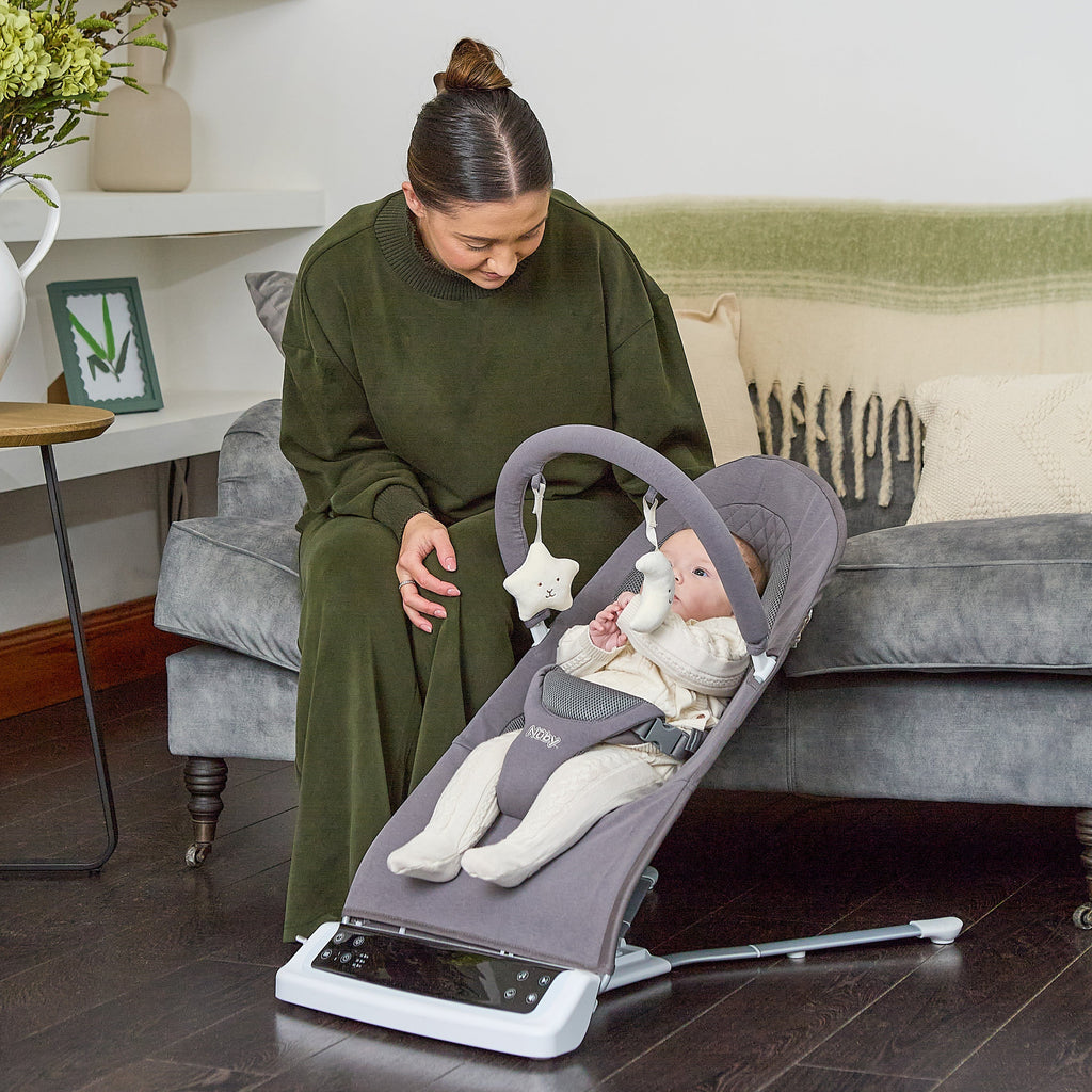 Deluxe Baby Bouncer Seat | Grey #254QN